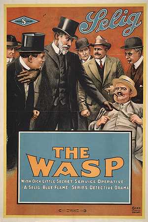 黄蜂`The wasp (1914) by Goes Litho. Co.