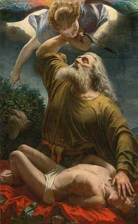 以撒的牺牲`Sacrifice Of Isaac (19th Century) by Italian School