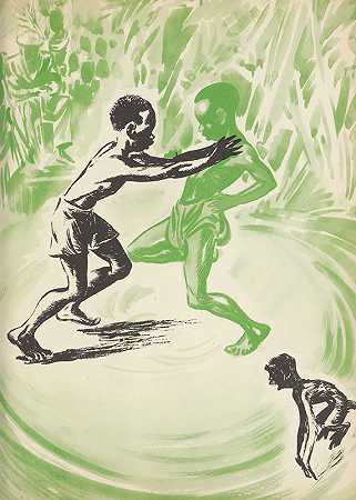 皮肯这是令人兴奋的夏天`Pickens Exciting Summer pl6 (1949) by Norman Davis