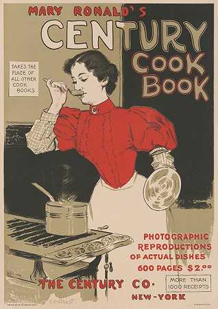 玛丽·罗纳德s世纪食谱`Mary Ronalds century cookbook (1897) by Edward Henry Potthast