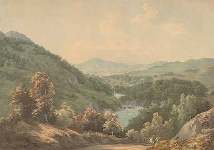 基列克兰基之旅`The Pass of Killiecrankie (1788) by John Warwick Smith