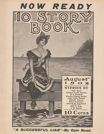 10故事书，8月`10 story book, August (1902) by Ike Morgan