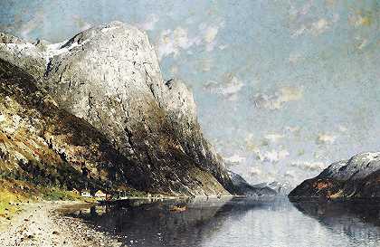 峡湾`Fjord by Adelsteen Normann