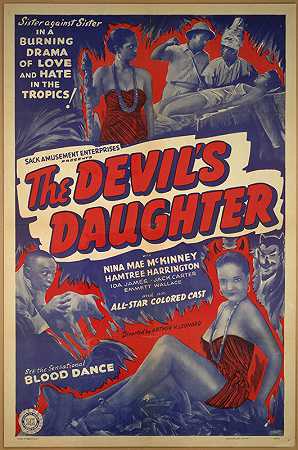 魔鬼她女儿`The devils daughter (1939) by Morgan Litho Co.