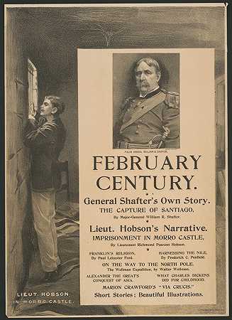 世纪二月`February Century (1898) by H. A. Thomas & Wylie Litho. Co.