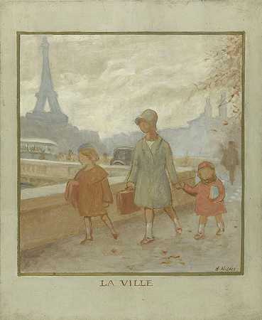 城市`La ville (1933) by Henri Nozais