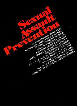 预防性侵犯`Sexual assault prevention by National Institutes of Health