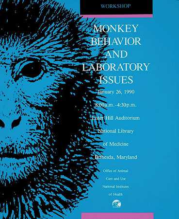 猴子行为与实验室问题`Monkey behavior and laboratory issues (1990) by National Institutes of Health