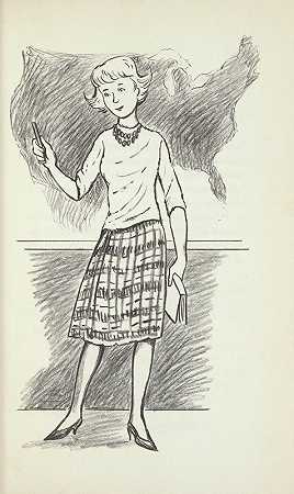 新来的男孩`New Boy in School pl10 (1963) by Joan Balfour Payne