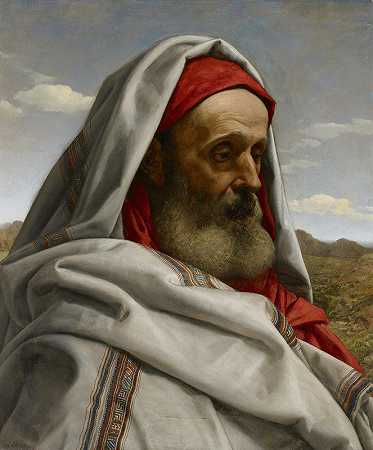 大马士革的以利以谢`Eliezer of Damascus (1860) by William Dyce