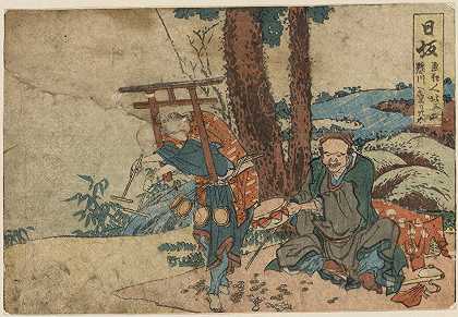 尼萨卡`Nissaka (1804) by Katsushika Hokusai