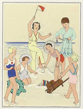 1931年儿童服装`Kinderkleding 1931 (c. 1931)