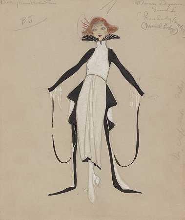 达盖尔之家-我爱的女人（莫迪斯特）（穆里尔小屋）`Maison Daguerre~Scene I~Love Lady (Modiste) (Muriel Lodge) (1920 ~ 1921) by Helen Marguerite O;Kane