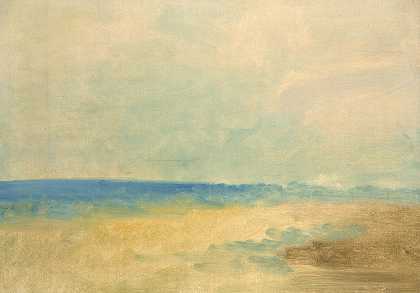 景观背景`Landscape Background (1846~1848) by George Catlin