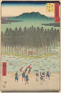 筑山`
Tsuchiyama (1855)  by Andō Hiroshige