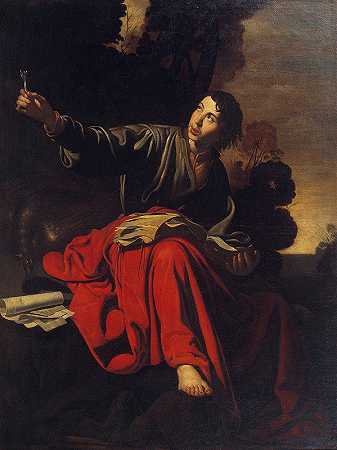 帕特莫斯的福音传道者圣约翰`Saint John the Evangelist at Patmos (from 1616 until 1630)