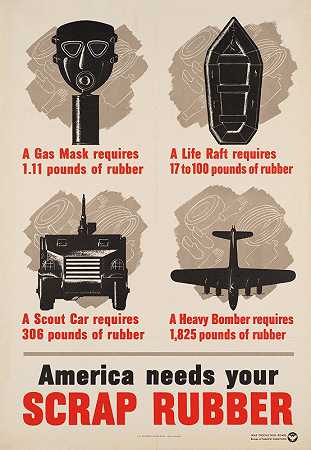 美国需要你的废橡胶`America needs your scrap rubber (1942)