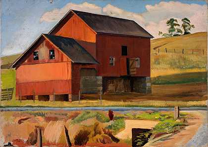 布鲁蒙特农场`Bluemont Farm (ca. 1932~1937) by Edward Bruce