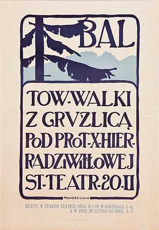 肺结核协会舞会`Bal Towarzystwa Walki z Gruźlicą (1910)