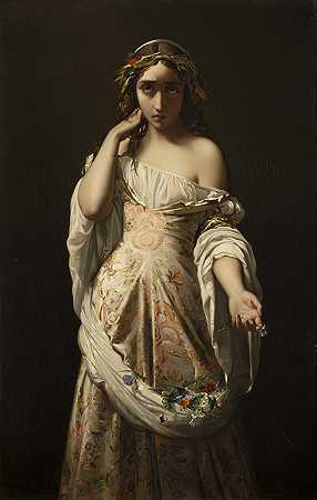 奥菲莉亚`Ophelia (1847) by Henri Lehmann