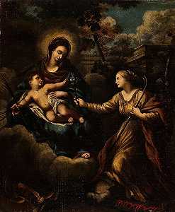 圣母与圣玛莎的孩子`
The Virgin And Child With St. Martha (17th Century)