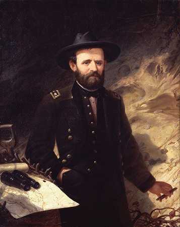 格兰特`Ulysses S. Grant by Ole Peter Hansen Balling