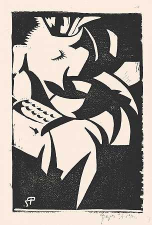 抽象构图`Abstracte compositie (1906 ~ 1945) by Reijer Stolk