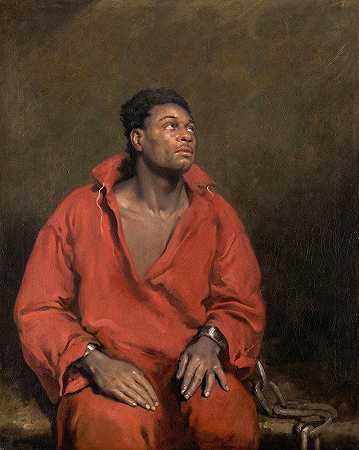 被俘奴隶`The Captive Slave (1827) by John Philip Simpson