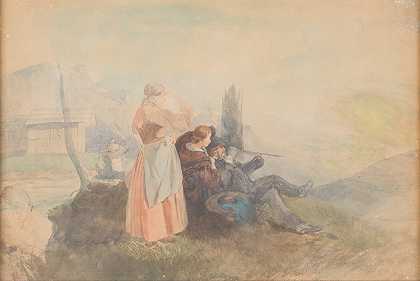 美丽的景色`A BEAUTIFUL VIEW by Peder Severin Krøyer