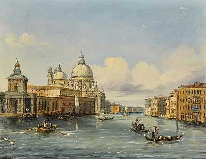 威尼斯景观四`Venetian View IV by Carlo Grubacs