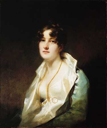 Possil的Alexander Campbell夫人`Mrs. Alexander Campbell of Possil (between 1756 and 1823) by Sir Henry Raeburn