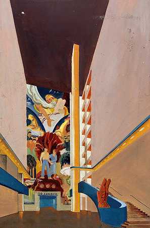 壁画研究`mural study (ca. 1939)