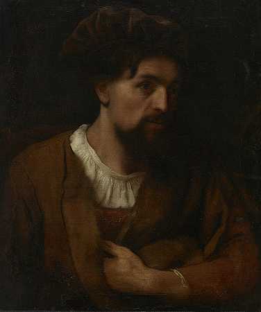 哲学家画像`Portrait of a Philosopher (1630~1704) by Johann Ulrich Mayr