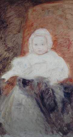 儿童角膜Scheffer`Cornélie Scheffer enfant (19th century) by Ary Scheffer