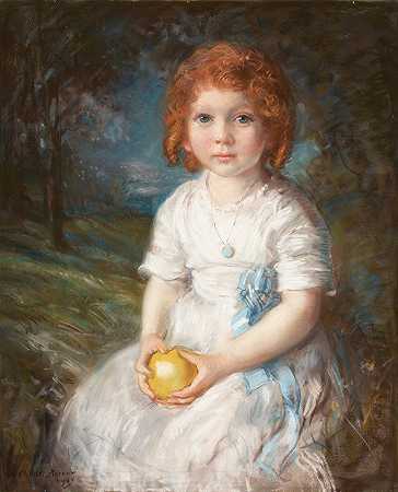 奥利维亚`Olivia (1903) by Albert Sterner