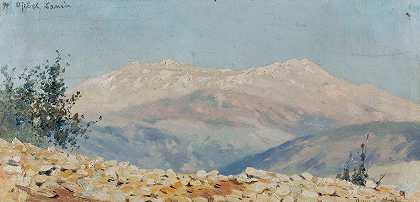 杰贝尔·萨哈林`Djebel Saharien (Ca 1890) by Henry Brokman