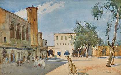 突尼斯`Tunis (1909) by Tom Scott
