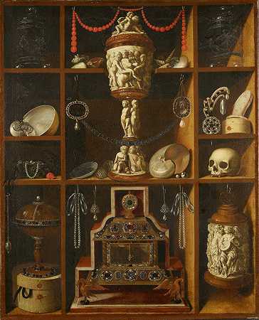 古怪内阁`Cabinet of oddities (1686~1700) by Georg Hainz