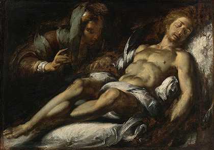 皮埃塔`Pietá by Bernardo Strozzi