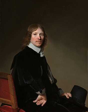 爱德华沃利斯肖像`Portrait of Eduard Wallis (1652) by Johannes Cornelisz Verspronck