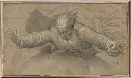 天父`God the Father (1567~70) by Bernardino Campi