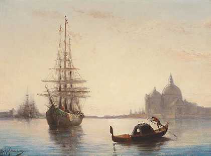 威尼斯`Venice by Joseph Hippolyte Aussandon