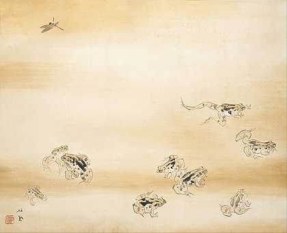 雨季的晴天`A Fine Day During the Rainy Season (1934) by Takeuchi Seihō