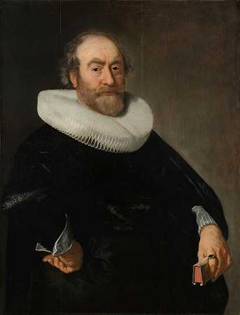 安德烈·比克肖像`Portrait of Andries Bicker (1642) by Bartholomeus van der Helst