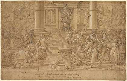 Lystra的祭品`The Sacrifice at Lystra (1529–1530) by Pieter Coecke van Aelst
