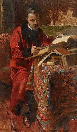 亚伯拉罕·威莱特（1825-1888），艺术收藏家`Abraham Willet (1825~1888), Art collector (1876 – 1881) by Coen Metzelaar