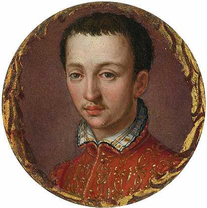 弗朗西斯科一世的肖像美第奇（1541-1587）`Portrait of Francesco I De Medici (1541~1587) by Alessandro Allori