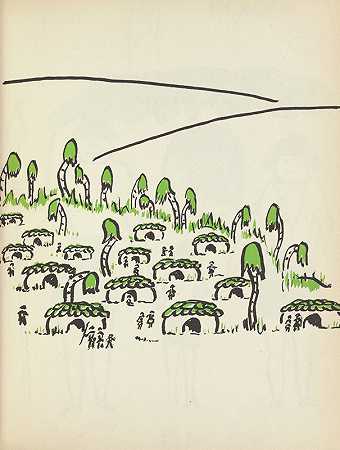 粘在泥里一个村庄、一种习俗和一个小男孩的故事`Stick~in~the~Mud; a tale of a village, a custom, and a little boy pl2 (1953) by Fred Ketchum
