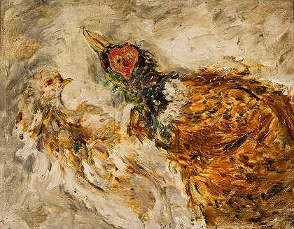 鸟`Ptaki (1921) by Tadeusz Makowski