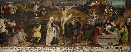 基督的激情`The Passion of Christ (1522) by Hans (Johann) Ludwig Lendorff
